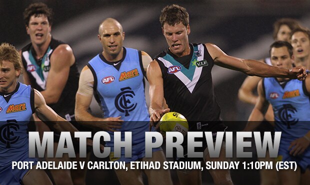 AFL 2012 Rd 22 - Port Adelaide v Brisbane